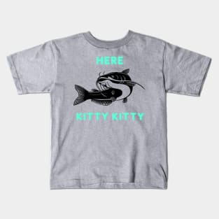 Funny Catfish Kids T-Shirt